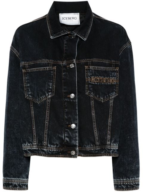 Iceberg denim quilted jacket