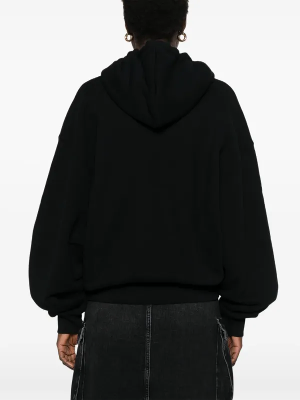 Off-White ロゴ パーカー | ブラック | FARFETCH JP