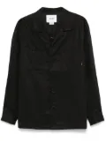 WTAPS camp-collar shirt - Black