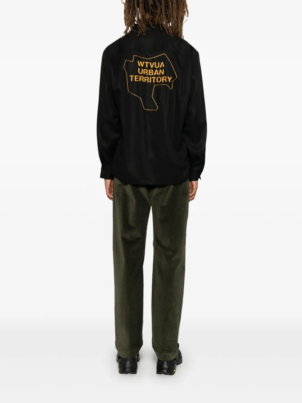 WTAPS Overhemd met kraag - Zwart