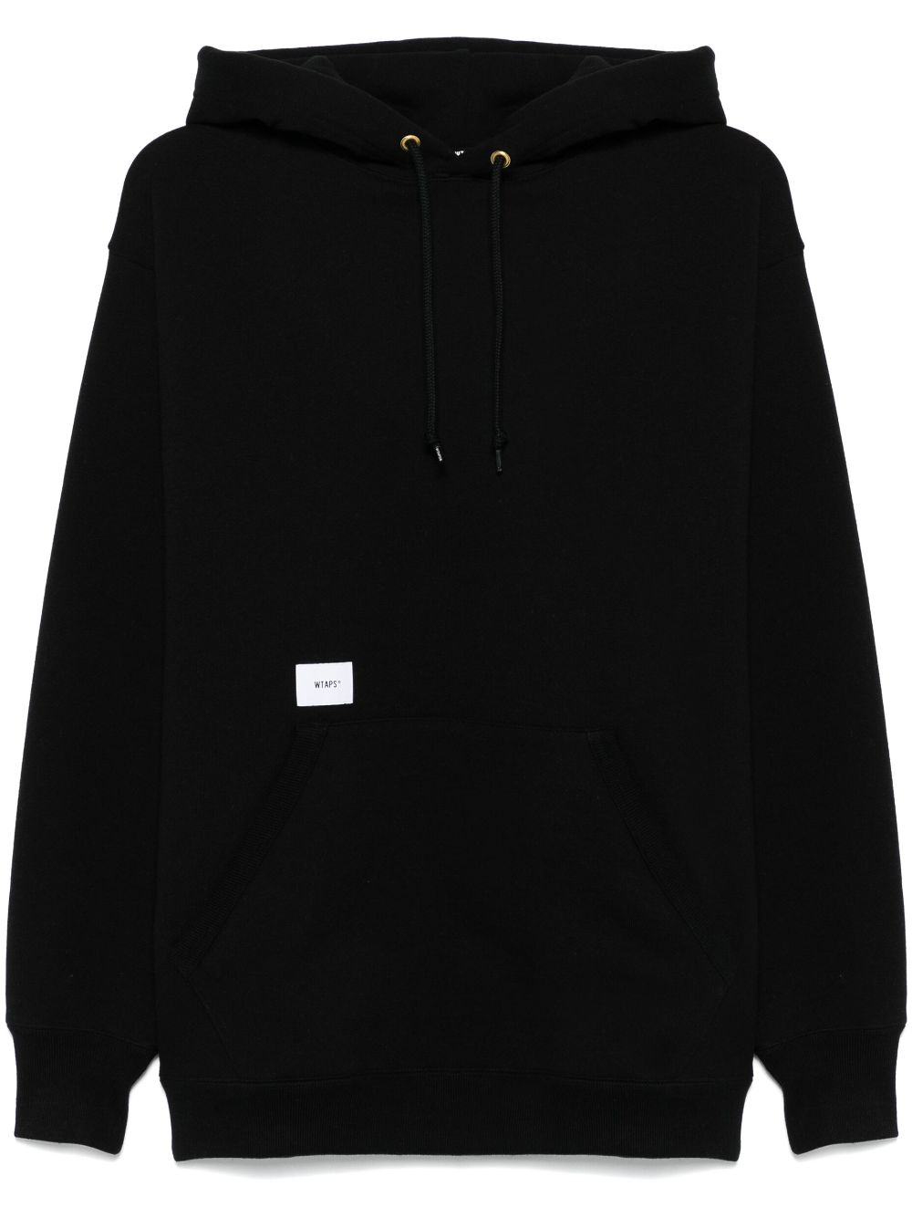 WTAPS logo-patch hoodie – Black