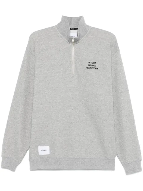 WTAPS sudadera con logo bordado