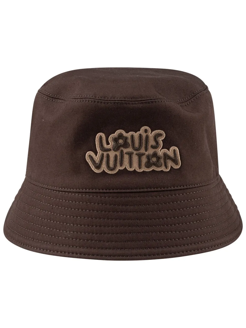 Click to view more detailed imagery on our partner's website Pre-owned Louis Vuitton X Tyler The Creator Monogram Craggy Bucket Hat In Brown