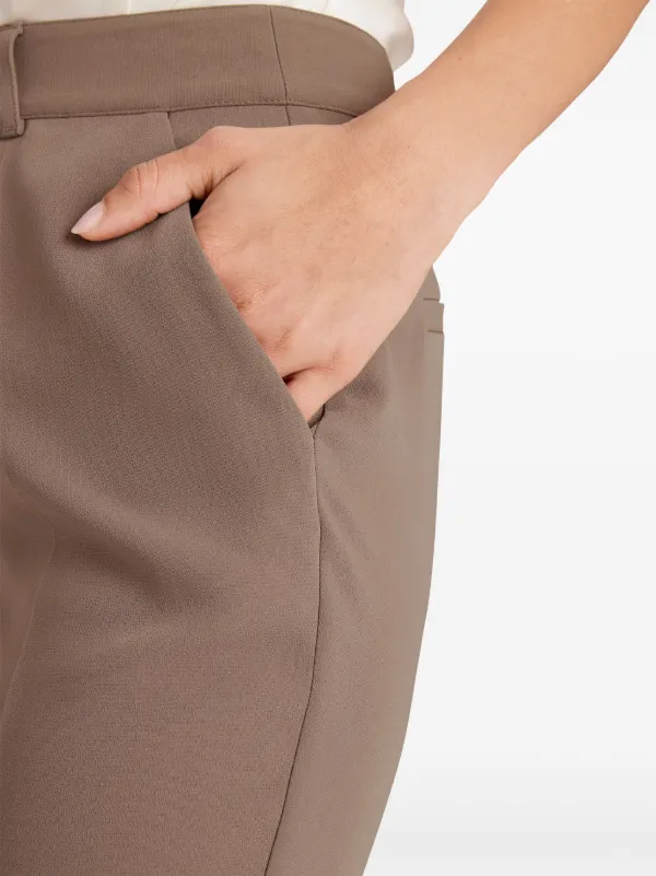 Cinq A Sept Kerry テーラードパンツ | ブラウン | FARFETCH JP