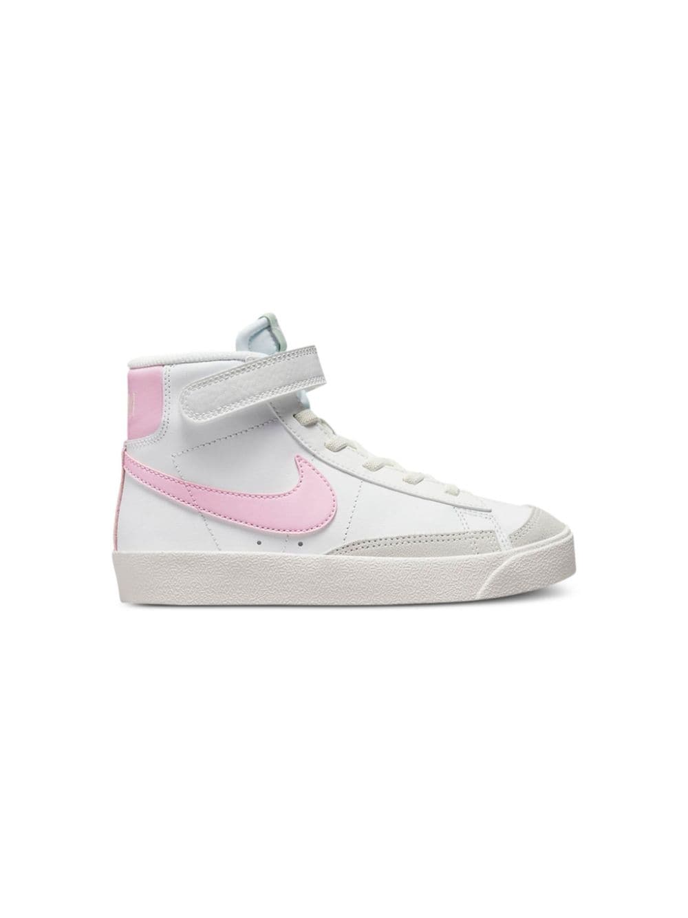 Nike Kids Blazer Mid '77 "Summit White Coconut Milk Honeydew Pink Foam" sneakers Wit