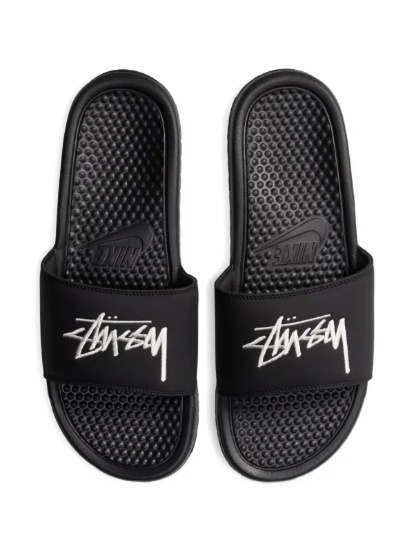 Nike Benassi Slides Black FARFETCH PH