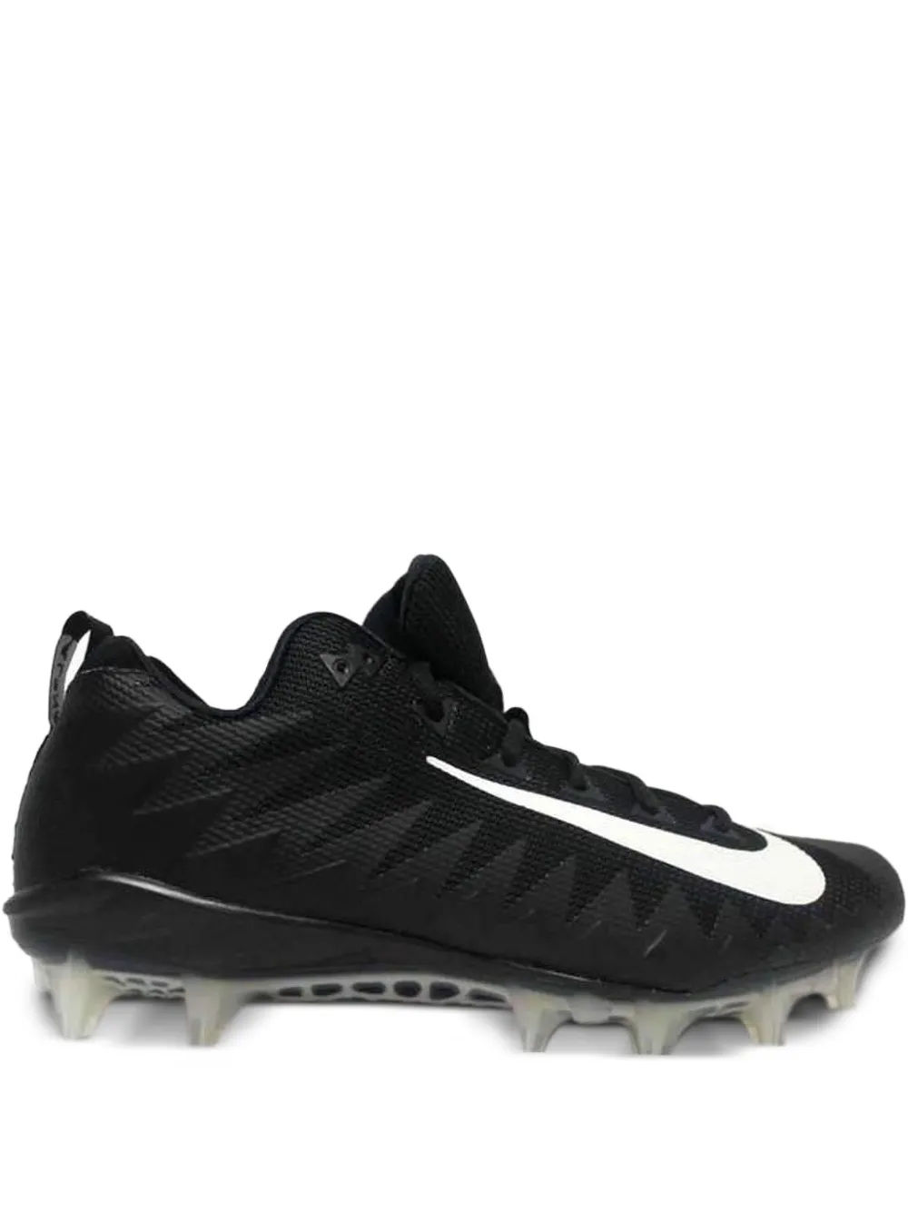Nike Alpha Menace Pro Low PF "White" cleats | Black | Image 1