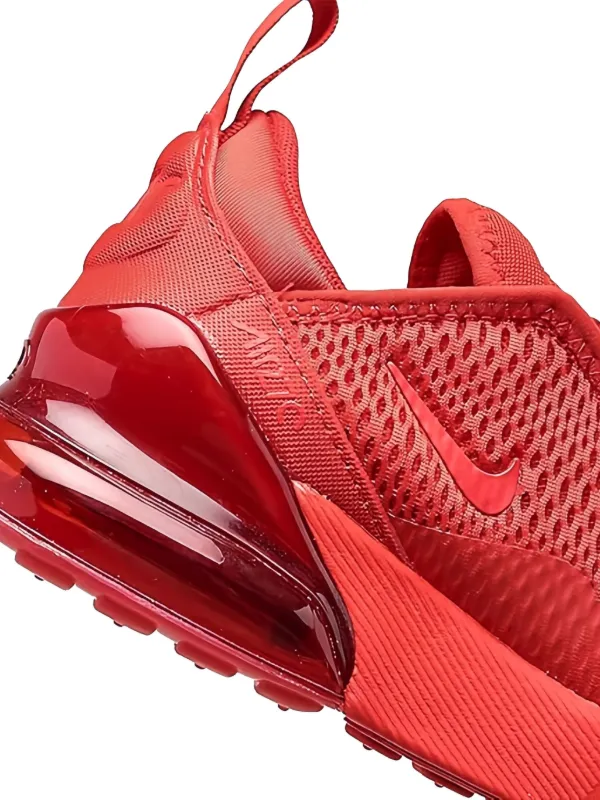 nike air max 270 sneakers in triple red