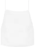 Osklen lace-up top - White