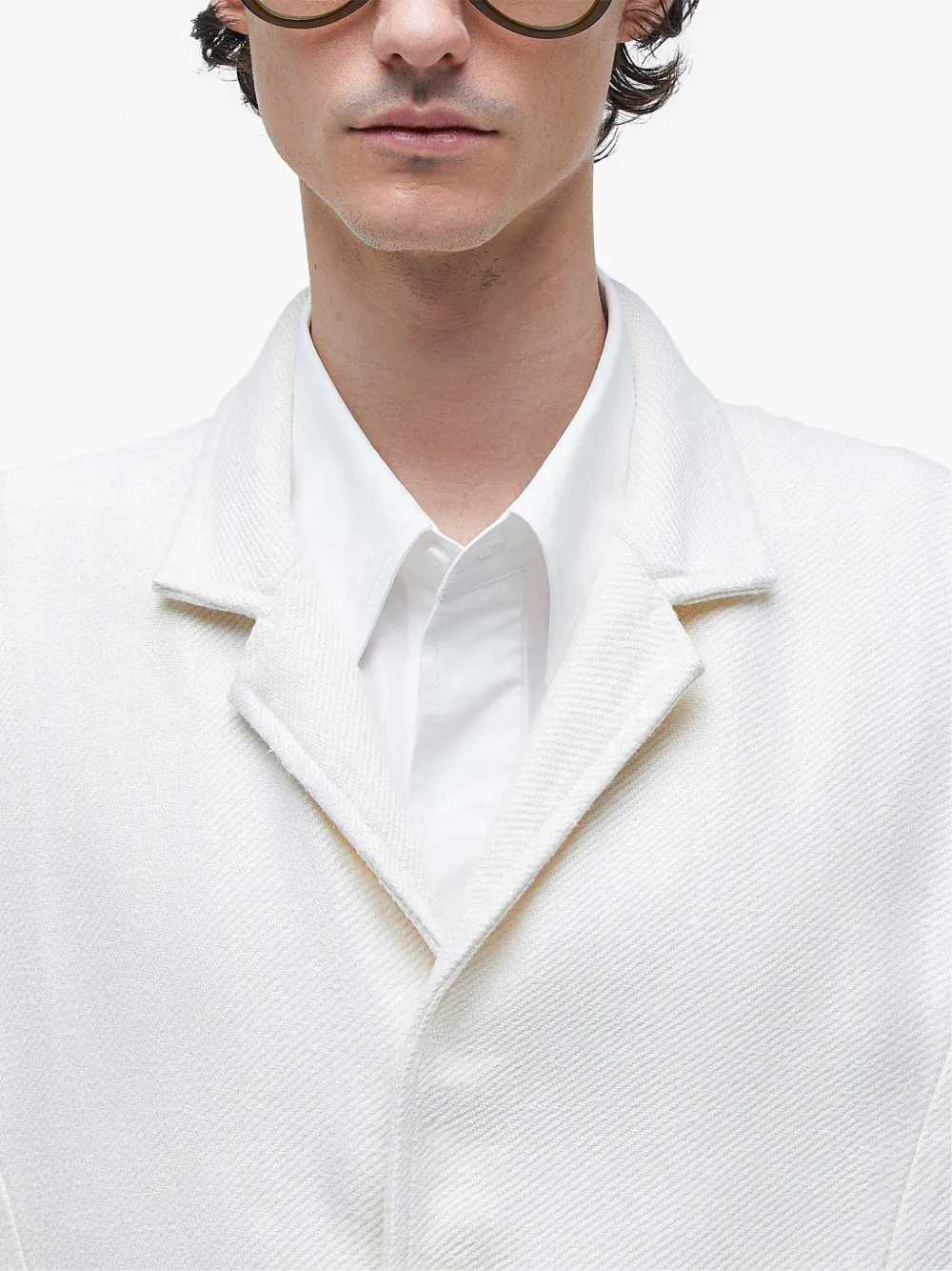 Osklen Twill blazer Wit