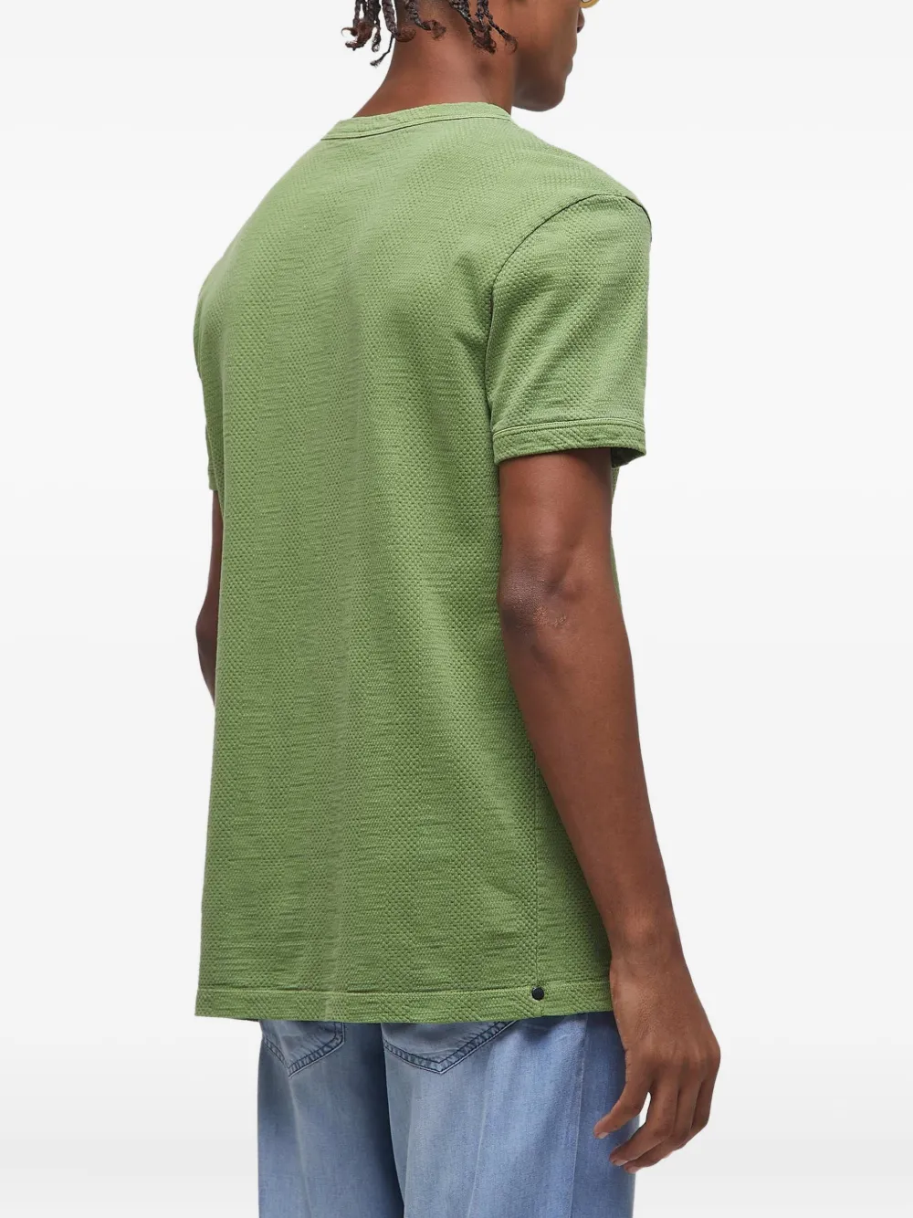 Osklen cotton crew-neckT-shirt Groen