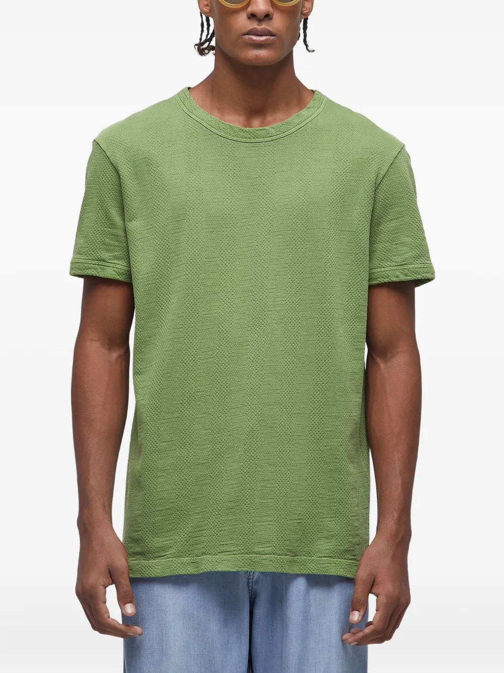 Osklen cotton crew-neckT-shirt Groen