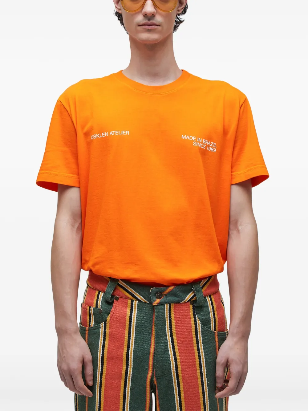Osklen Atelier sinds 1989 T-shirt Oranje