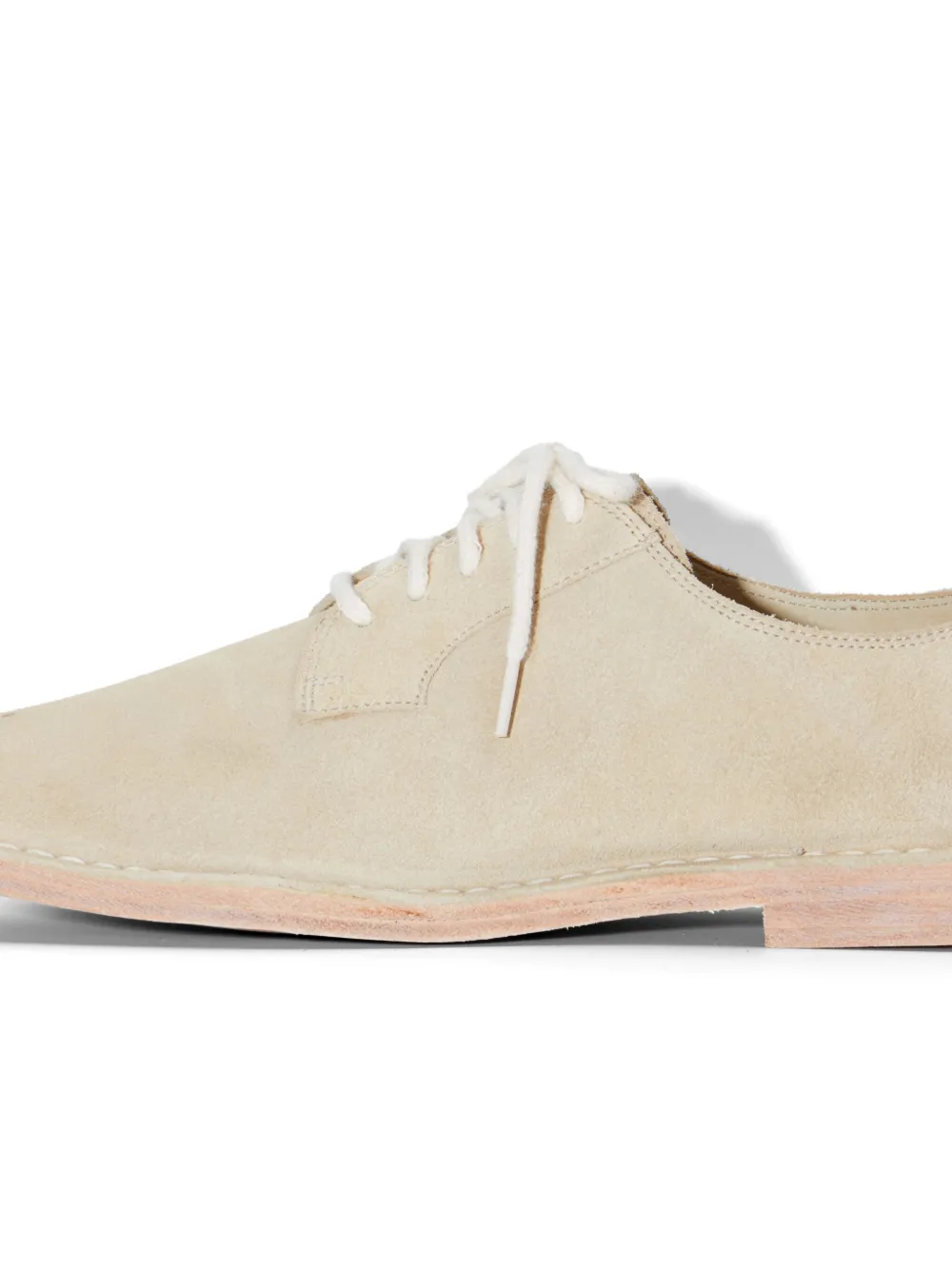Osklen Suède Oxford schoenen Beige