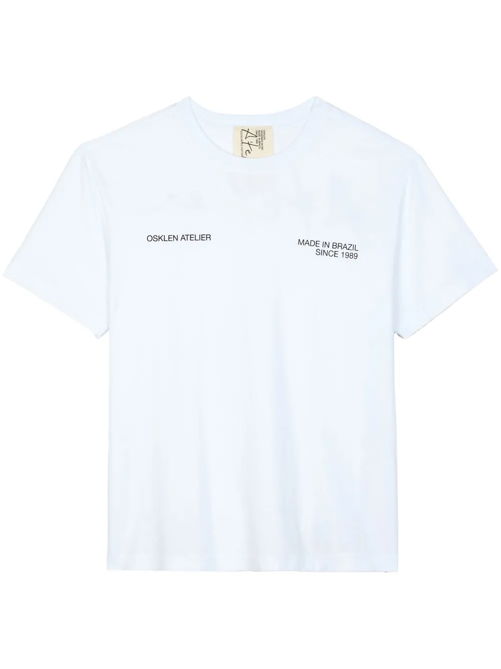 Osklen Camiseta com estampa de logo | Branco | Image 1