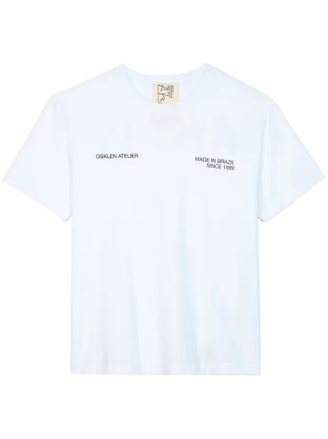 Osklen logo-print T-shirt