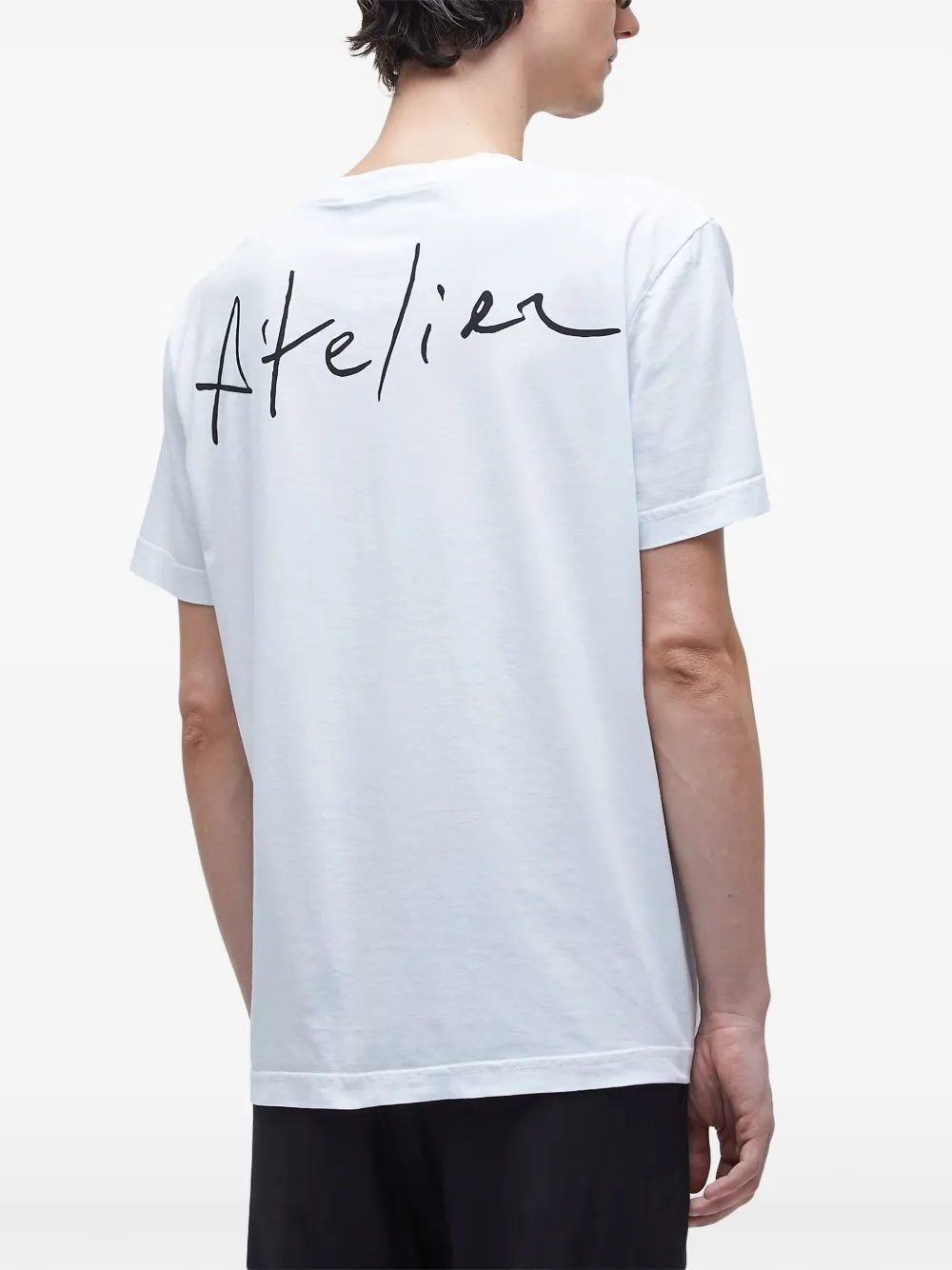 Osklen T-shirt met logoprint Wit