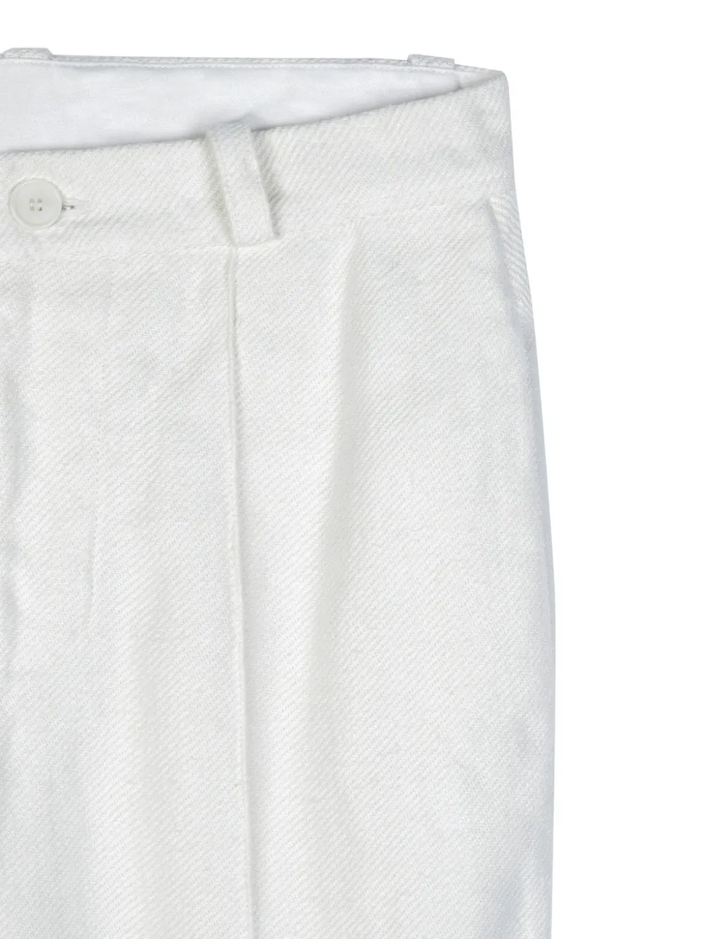 Osklen Linnen pantalon Wit