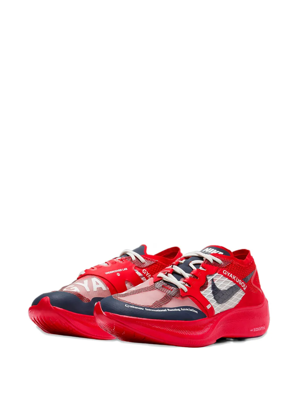 Nike x Gyakusou ZoomX Vaporfly "Red" sneakers