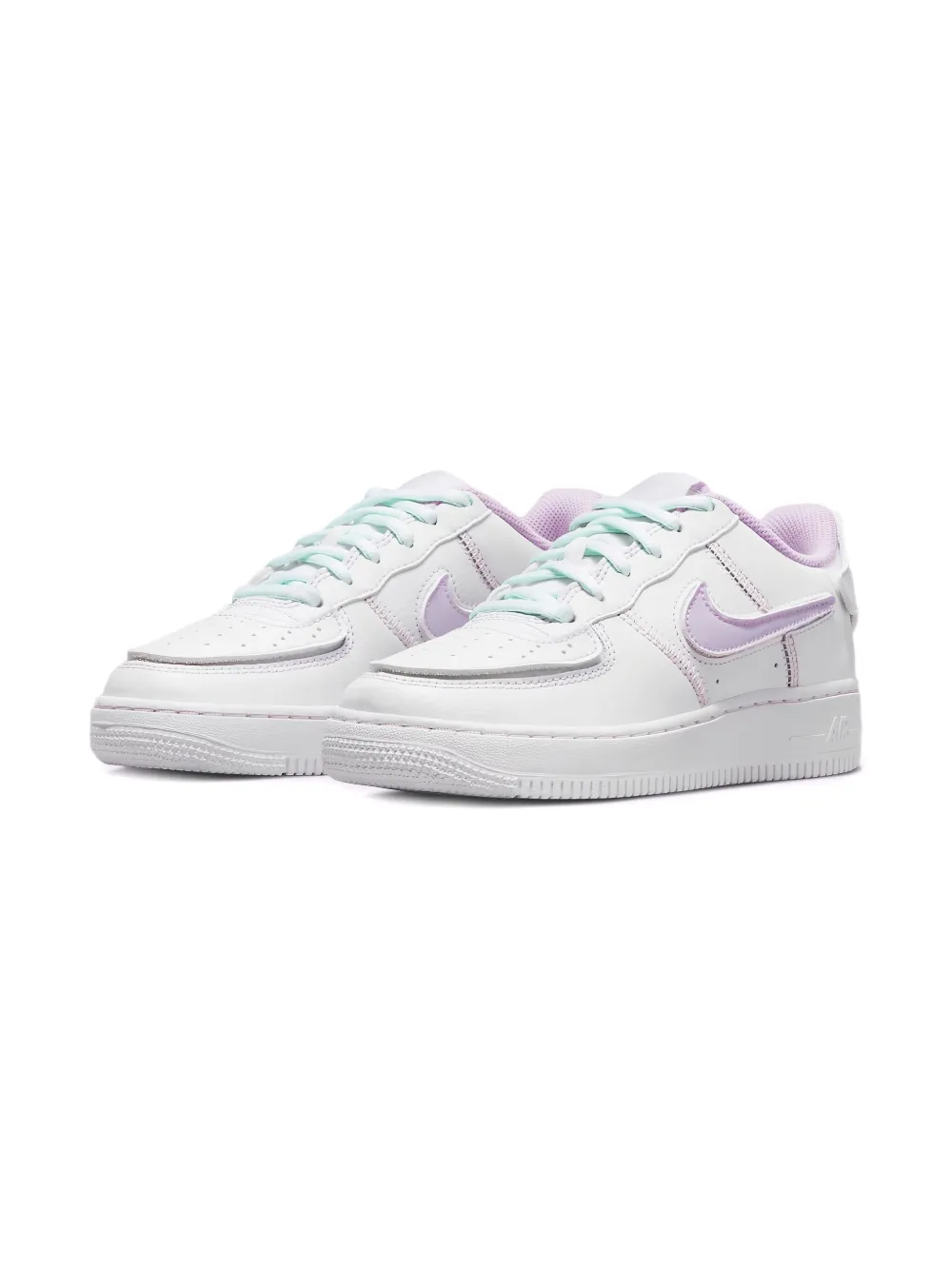Nike Kids Air Force 1 "White Doll Atmosphere" sneakers Wit