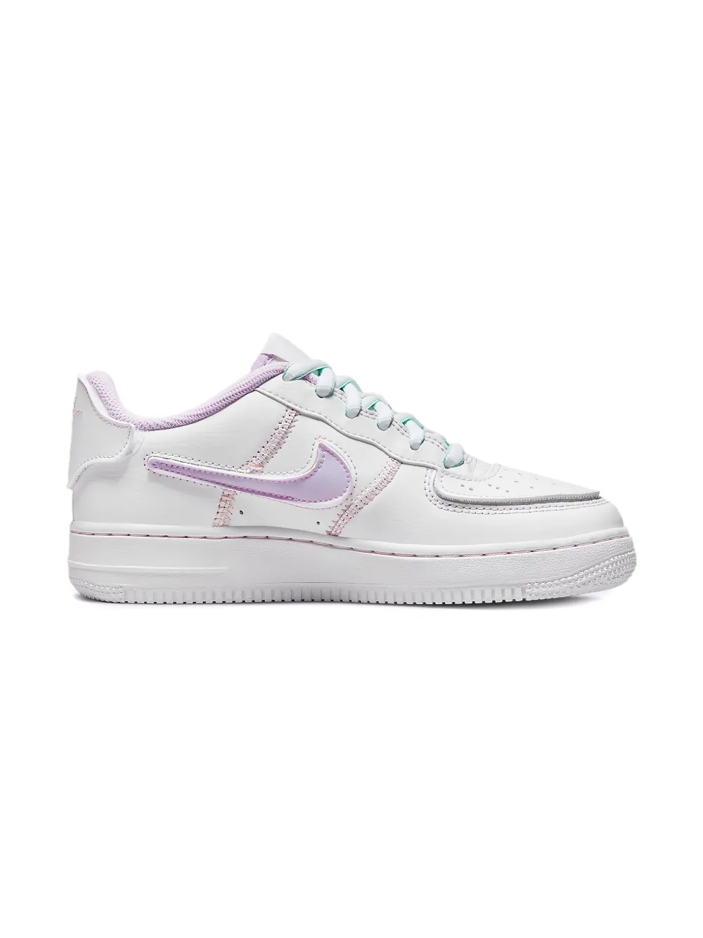 Nike Kids Air Force 1 "White Doll Atmosphere" sneakers Wit