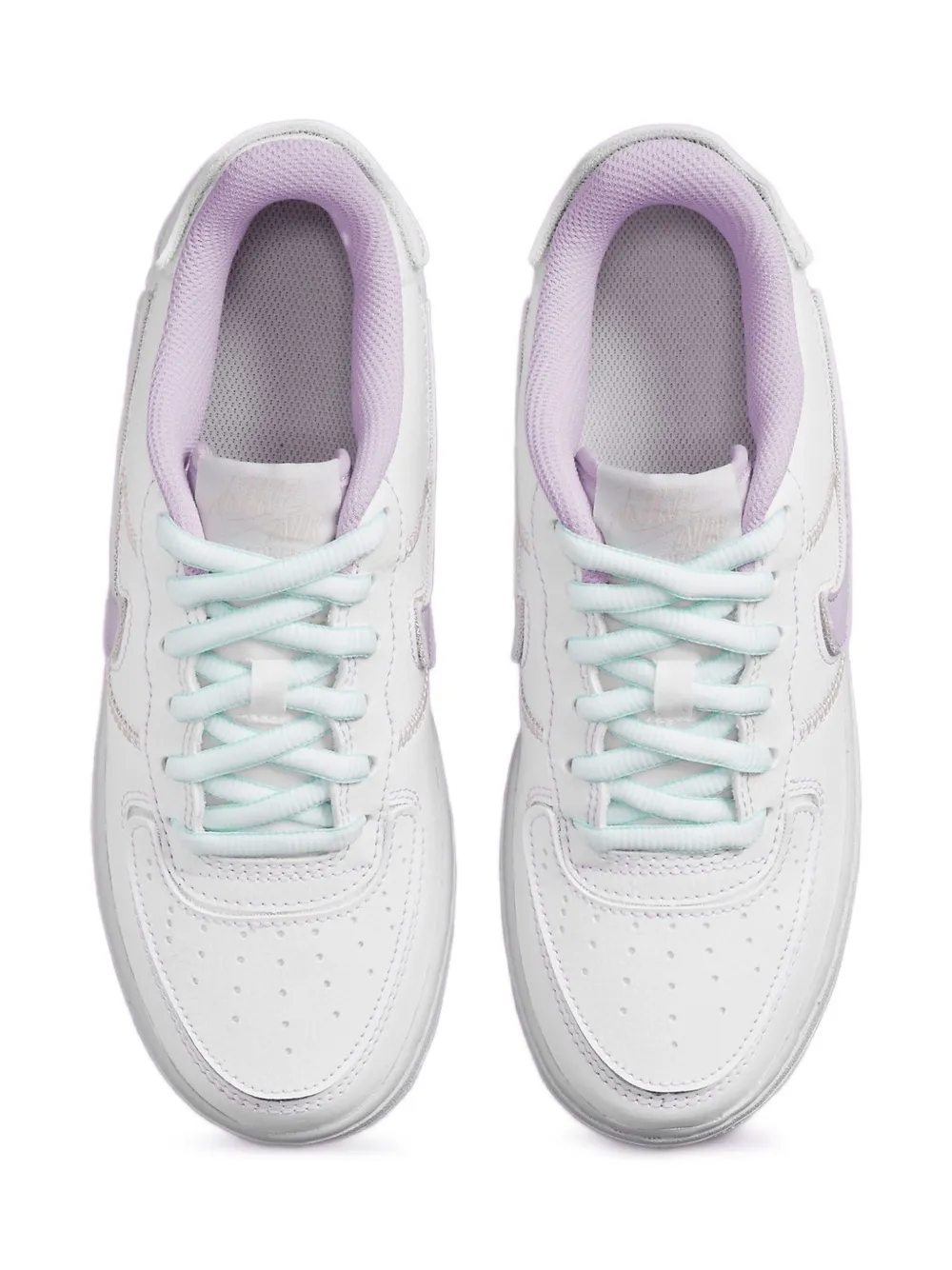 Nike Kids Air Force 1 "White Doll Atmosphere" sneakers Wit