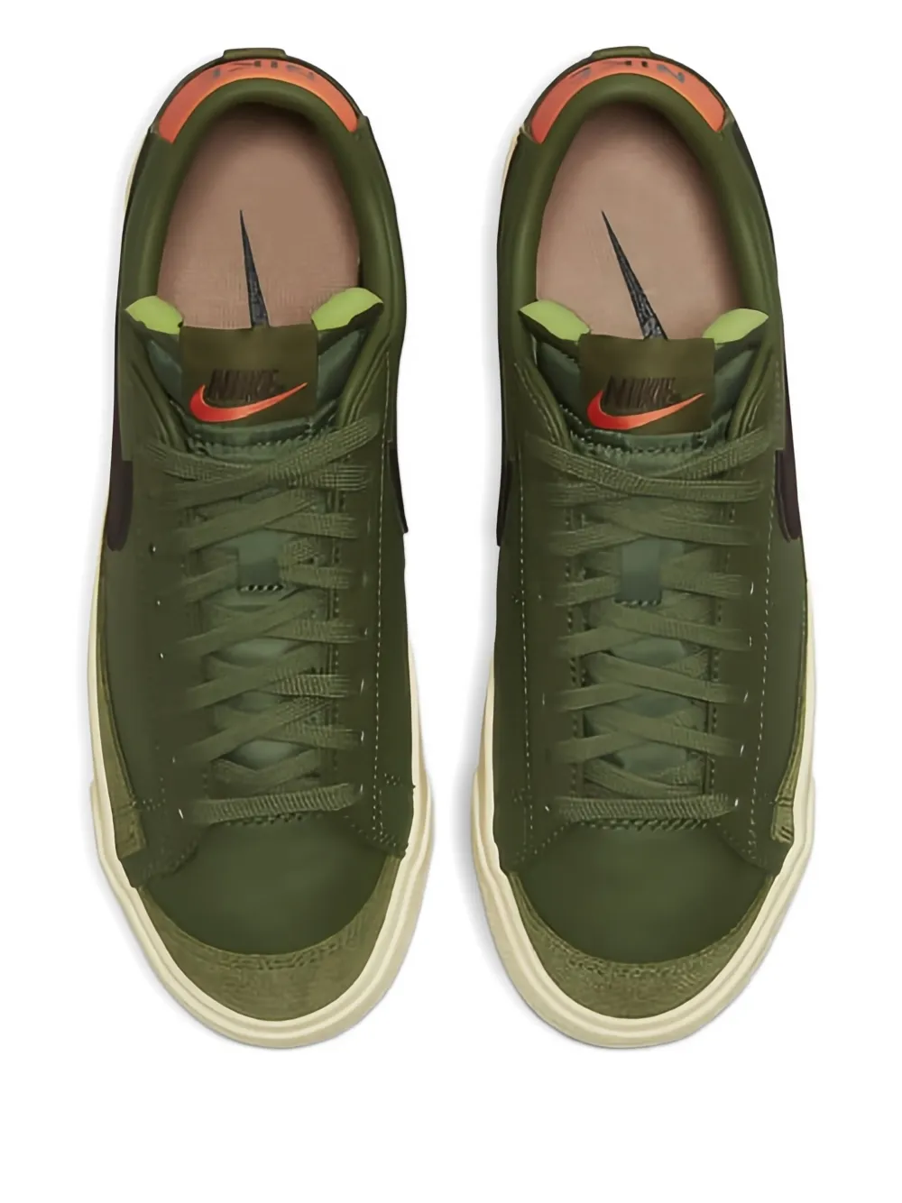 Nike Blazer Low 77 "Orange" sneakers Green