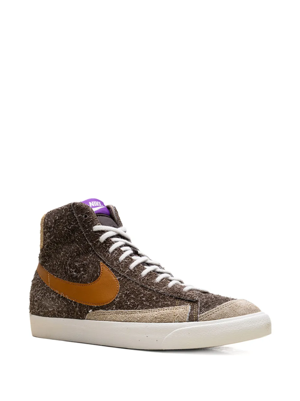Nike Blazer Mid 'Dark Chocolate Tan-Purple" sneakers Brown