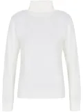 Armani Exchange turtle-neck jumper - White