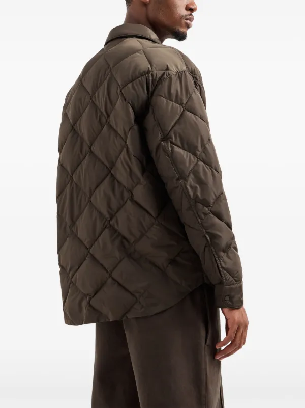 Armani exchange quilted jacket top