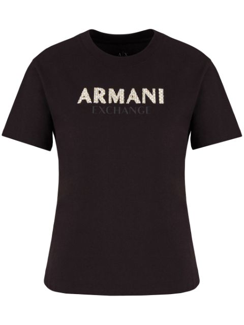 Armani Exchange logo-embellished T-shirt Women