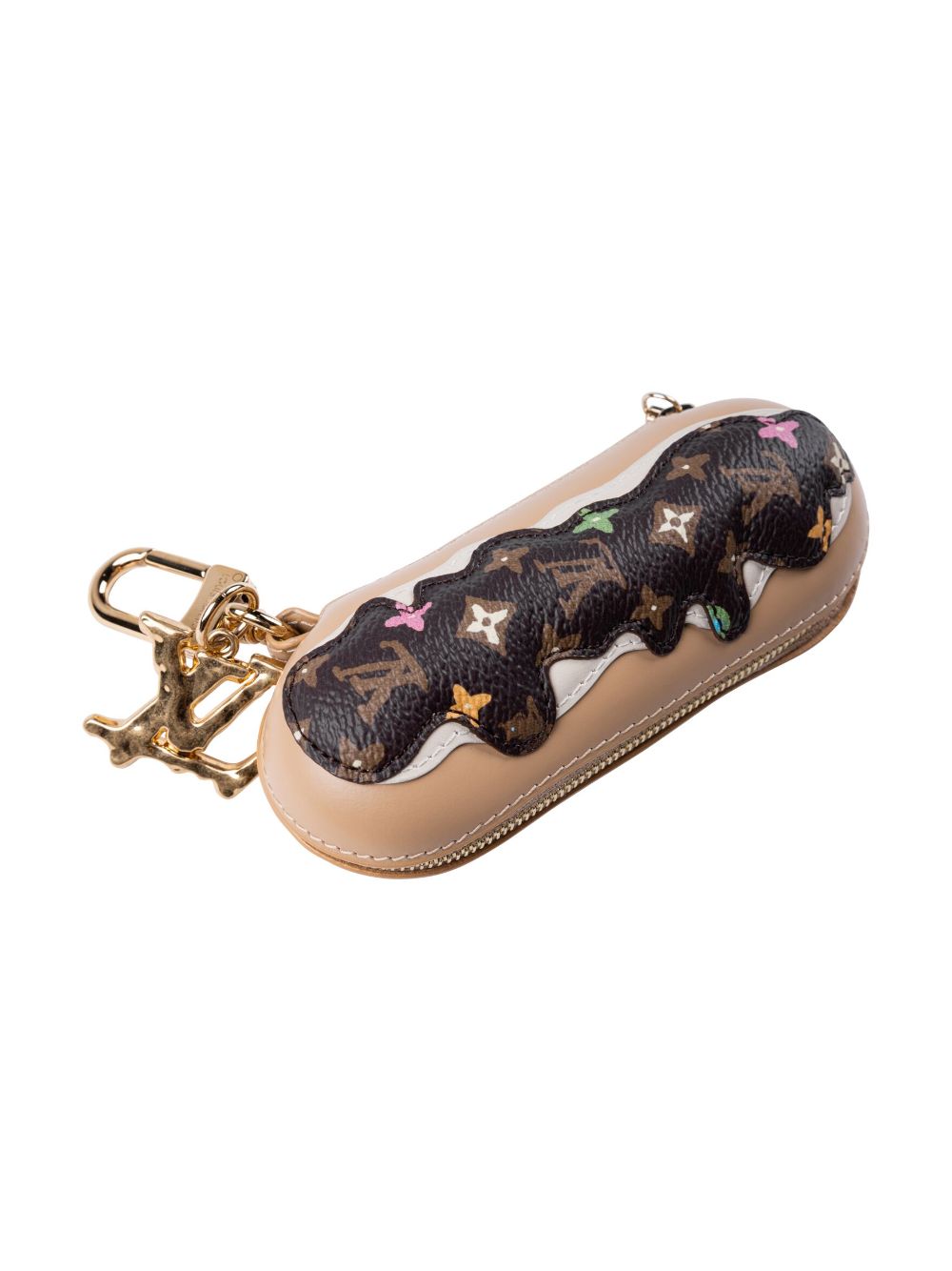 Pre-owned Louis Vuitton X Tyler The Creator Craggy Eclair Bag Charm In Brown