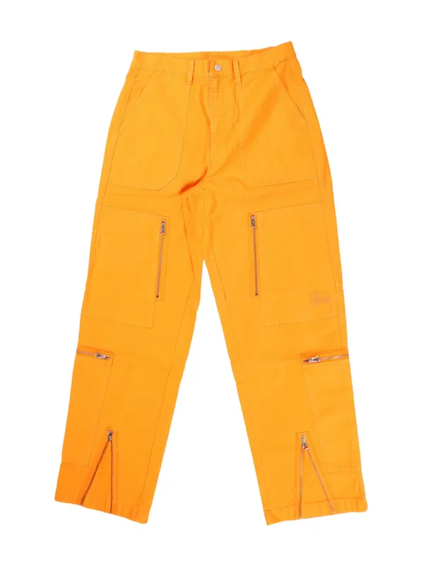★関税込★STUSSY★Stussy Canvas Work Pants★Orange★ Canvas Work Pant - Orange – Feature