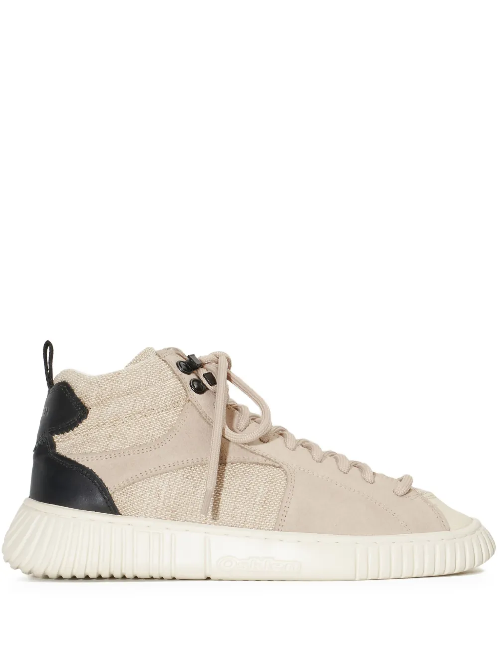 Osklen Suede High-top Sneakers In Neutral