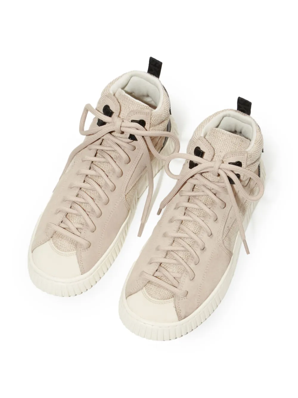 Osklen Suede High-top Sneakers In Neutral