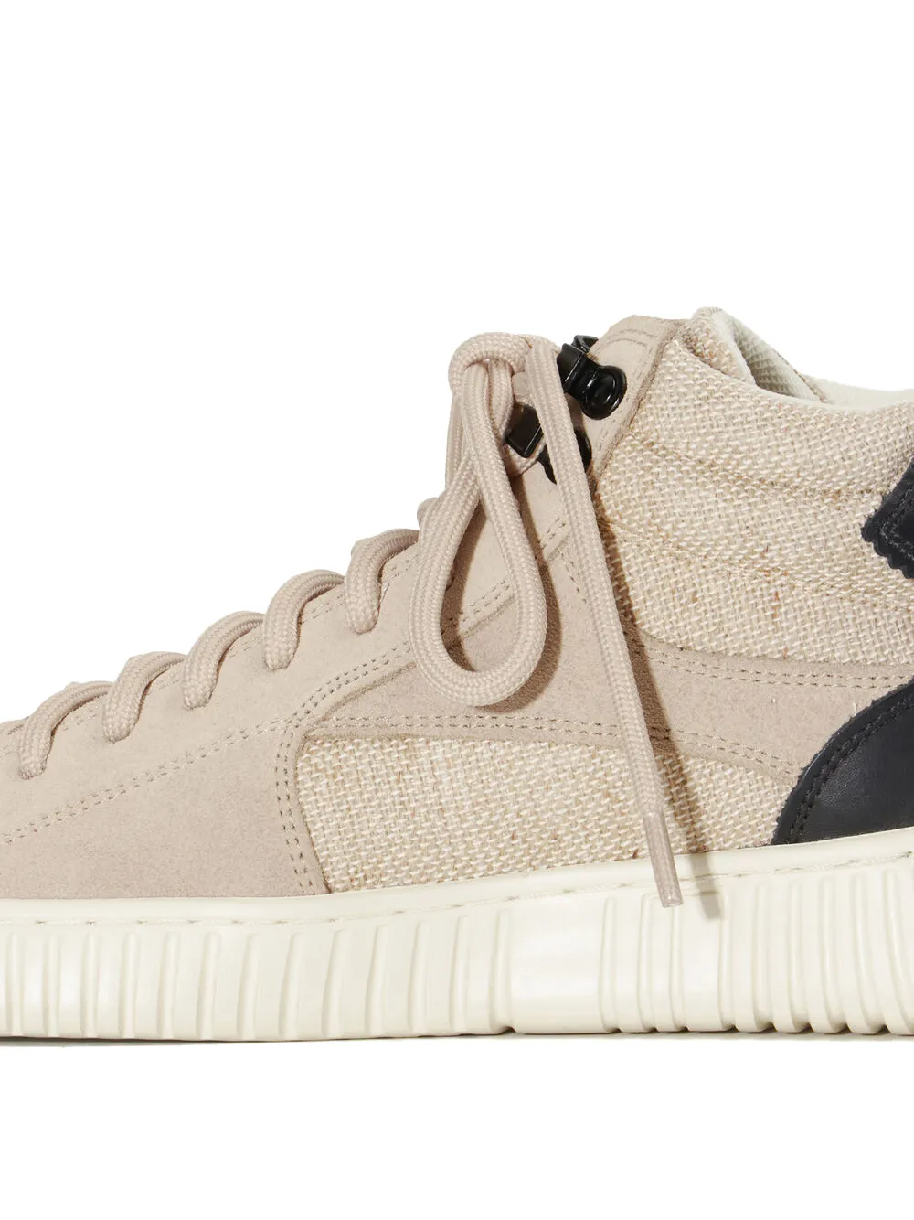 Osklen Suede High-top Sneakers In Neutral