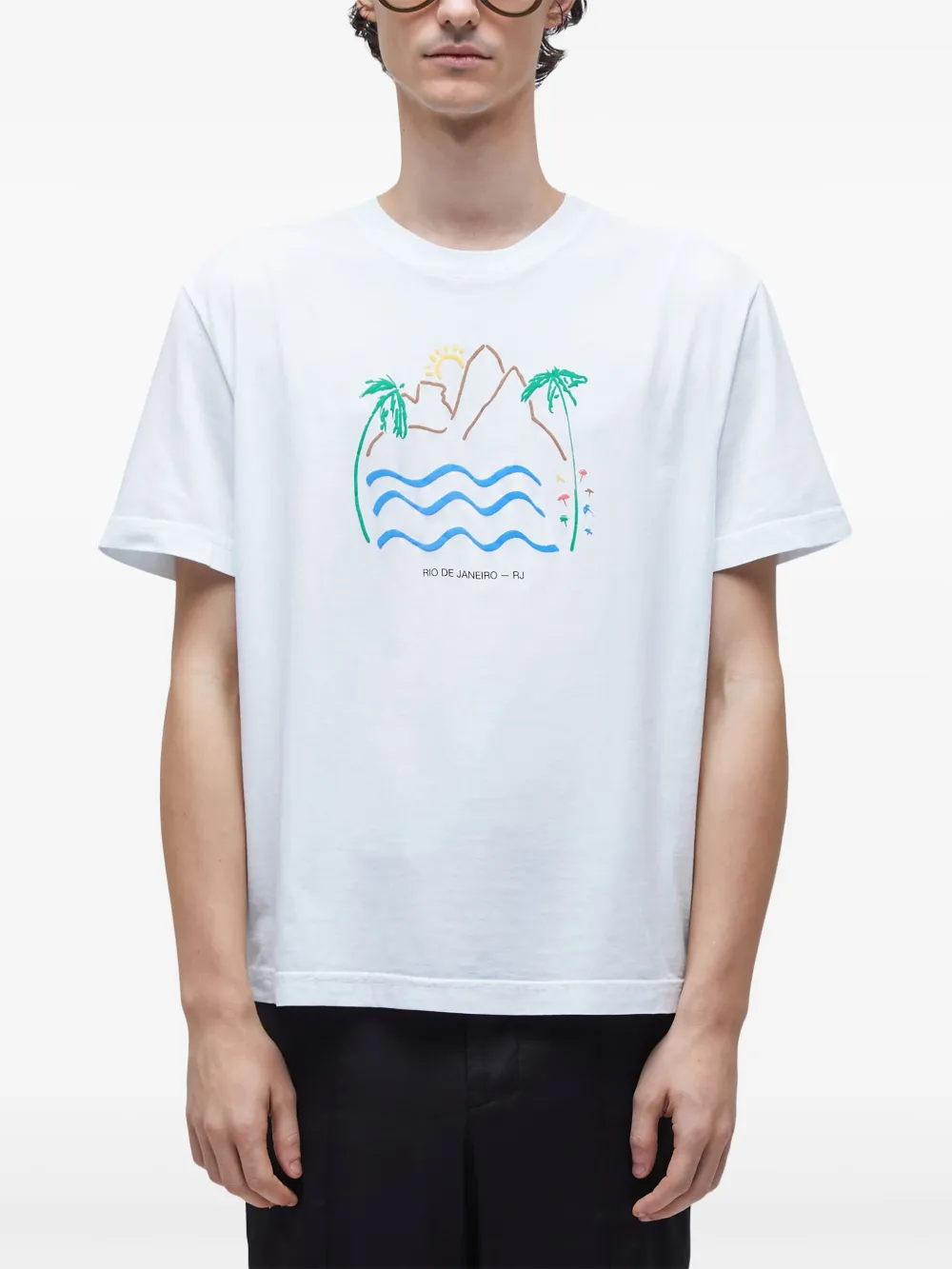 Osklen Camiseta com estampa gráfica | Camisetas | Image 2