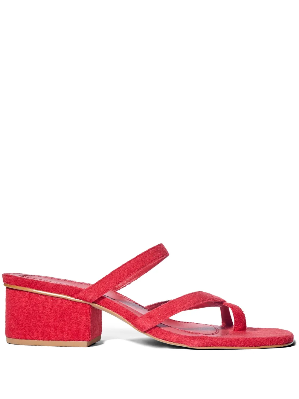 Osklen Sandalen van badstof Rood
