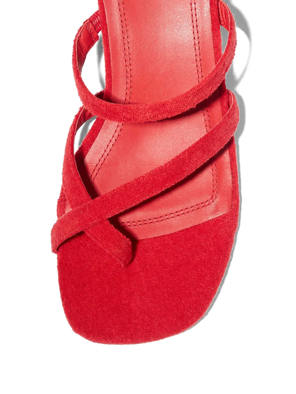 Osklen terry-cloth sandals Red