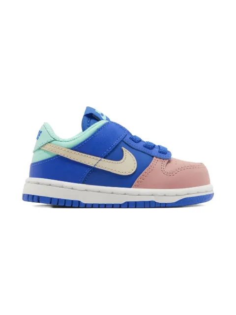 Nike Kids Dunk Low "Hyper Royal/Emerald Rise/Red Stardust/Sanddrift" sneakers