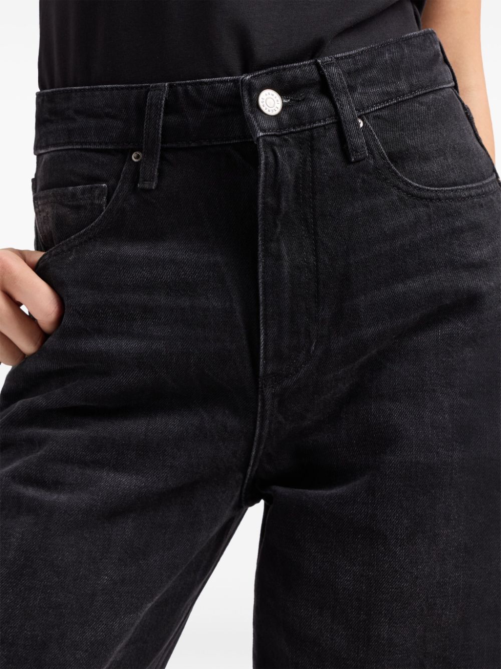 Shop Armani Exchange J38 Jeans In Black