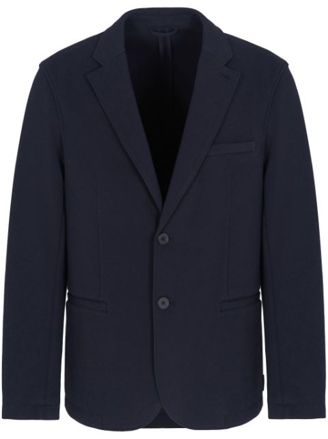 Armani Exchange single-breasted blazer Men