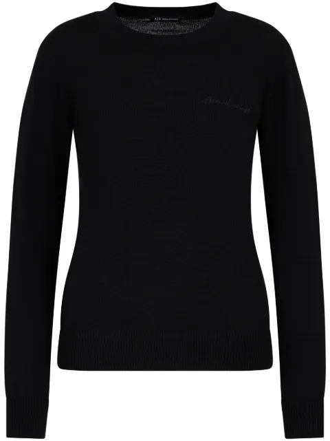 Armani Exchange crew-neck jumper 