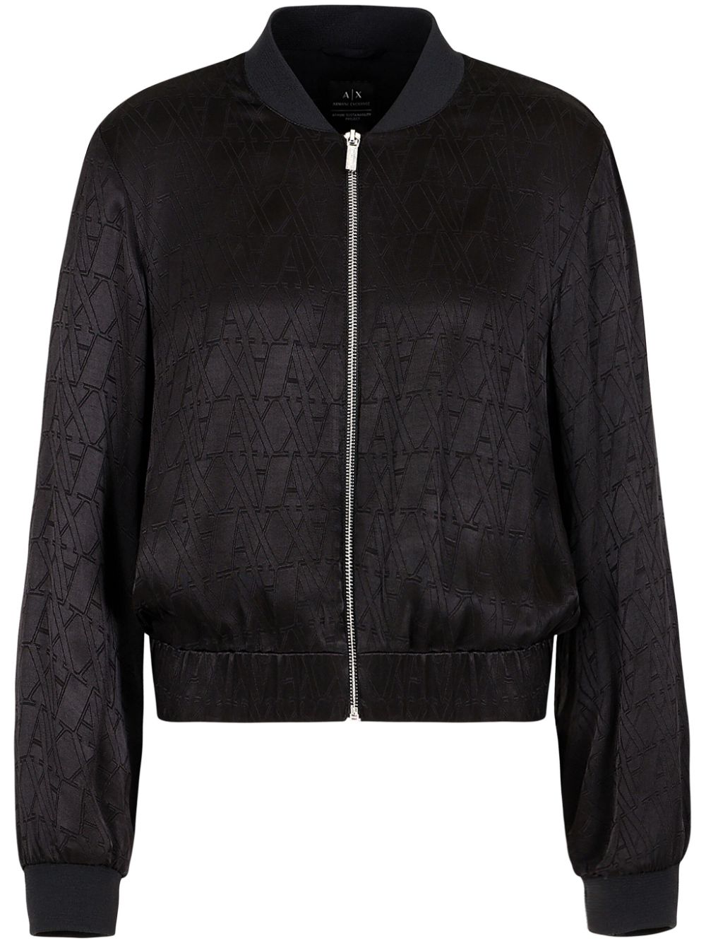 Armani Exchange Giacca con zip - Nero