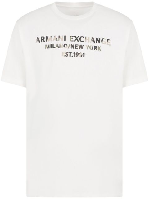 Armani Exchange logo-print T-shirt Men