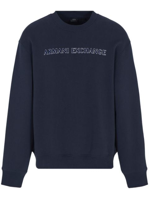 Armani Exchange logo-print sweatshirt