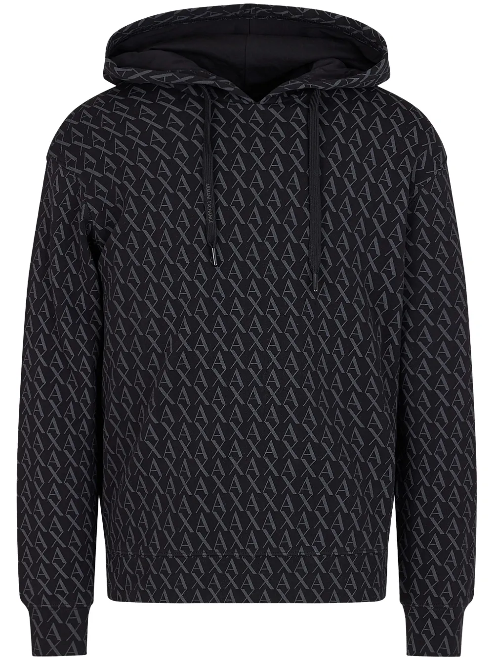Armani Exchange Sweater met logo Zwart