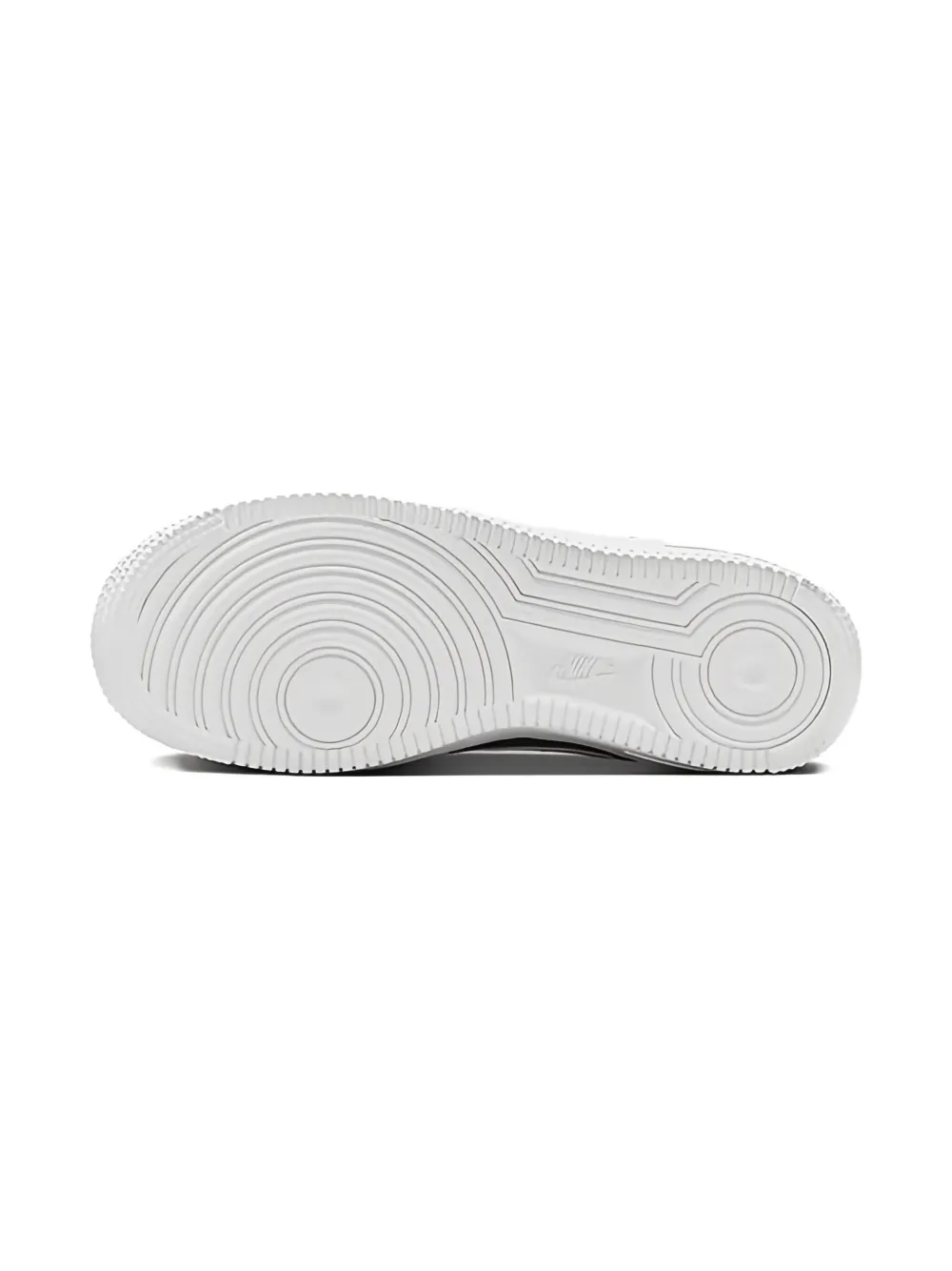 Nike Kids Air Force 1 "White" sneakers Zwart