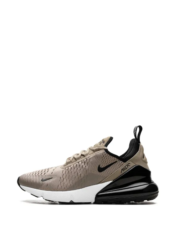 tan and white air max 270