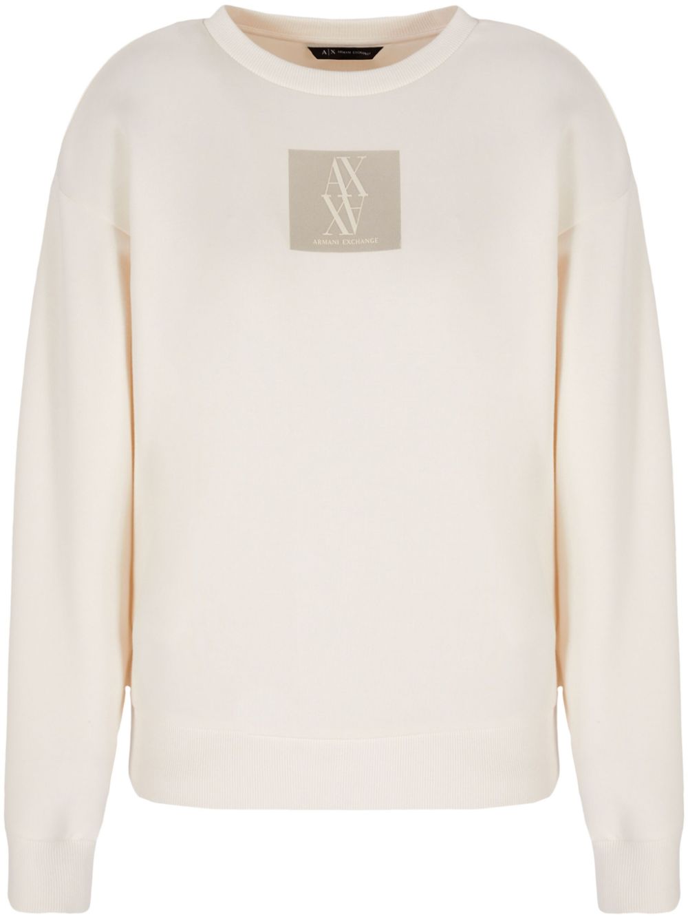 monogram-patch sweatshirt